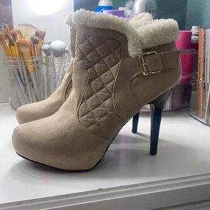 Winter Heeled Booties